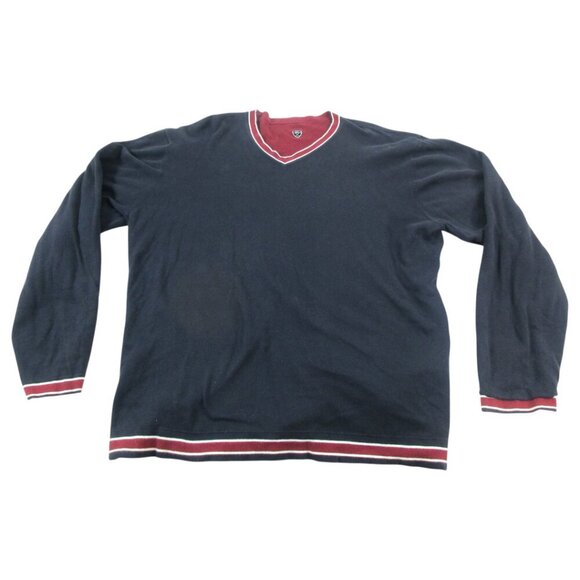 Nike Golf Sweater Mens Red Gray Fleece Dri-Fit Convertible Performance Pullover - Picture 2 of 9